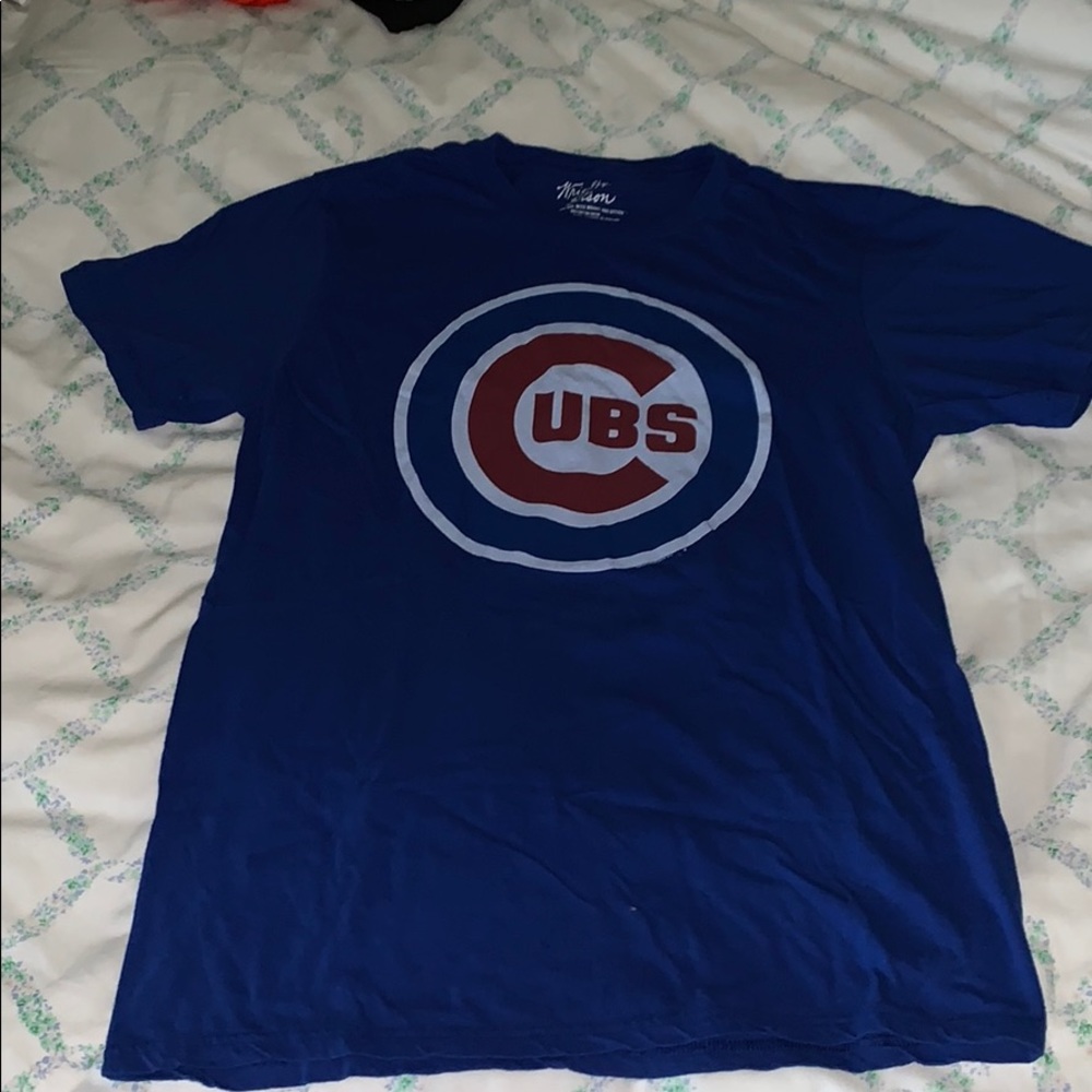 MLB Cubs logo T-shirt by Wright and Ditson